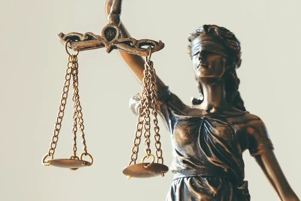 Lady justice with scales Lady justice with scales